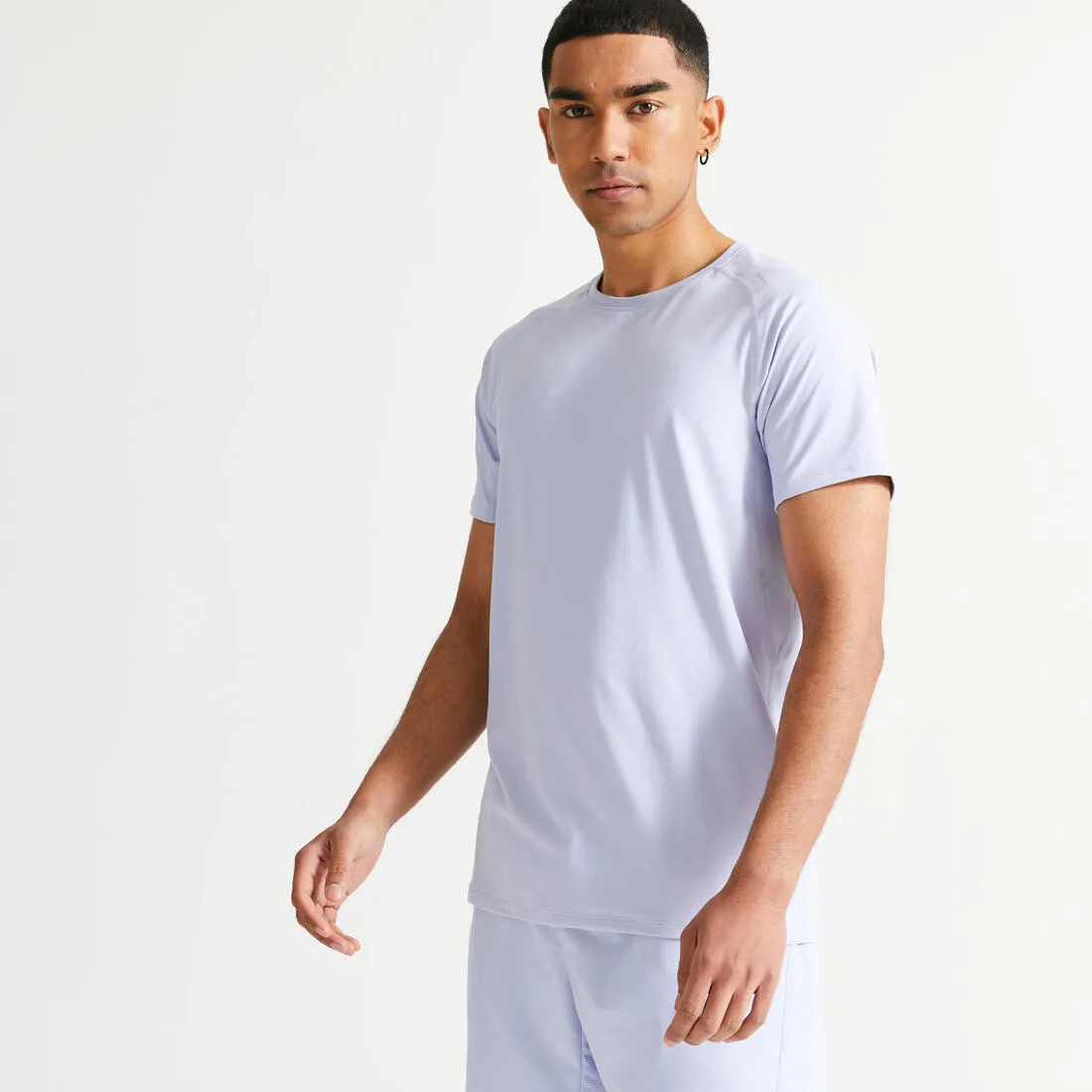 Men's Fitness Breathable Essential Crew Neck T-Shirt
