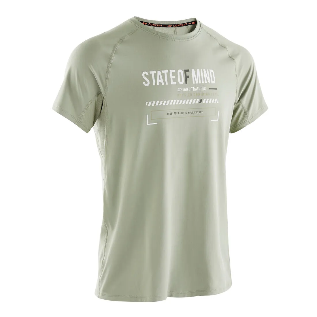 Men's Fitness Breathable Essential Crew Neck T-Shirt