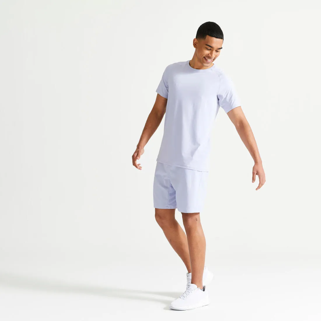 Men's Fitness Breathable Essential Crew Neck T-Shirt