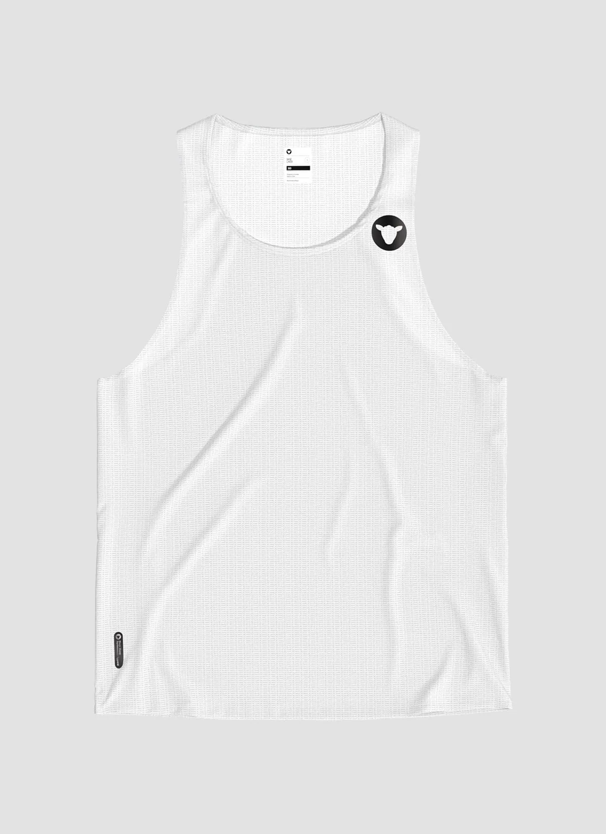 Men's Fly Singlet - White Reflective
