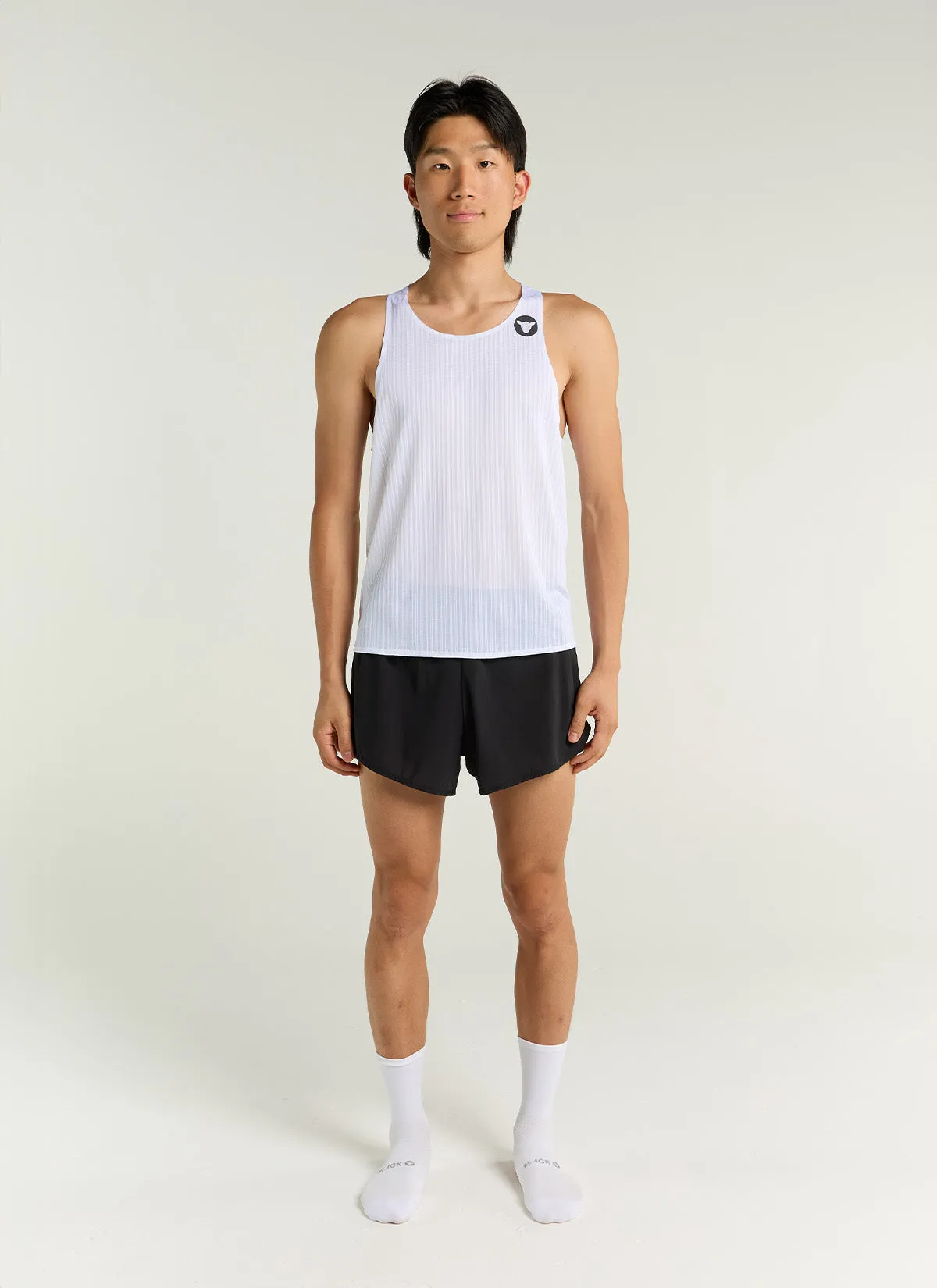 Men's Fly Singlet - White Reflective