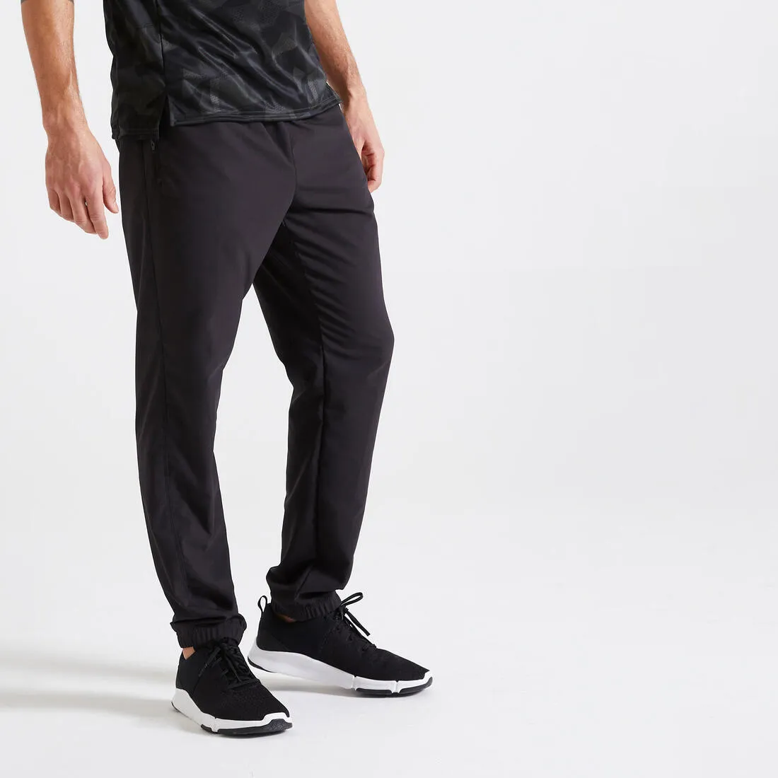 Men's Regular-Fit Breathable Fitness Bottoms Essential