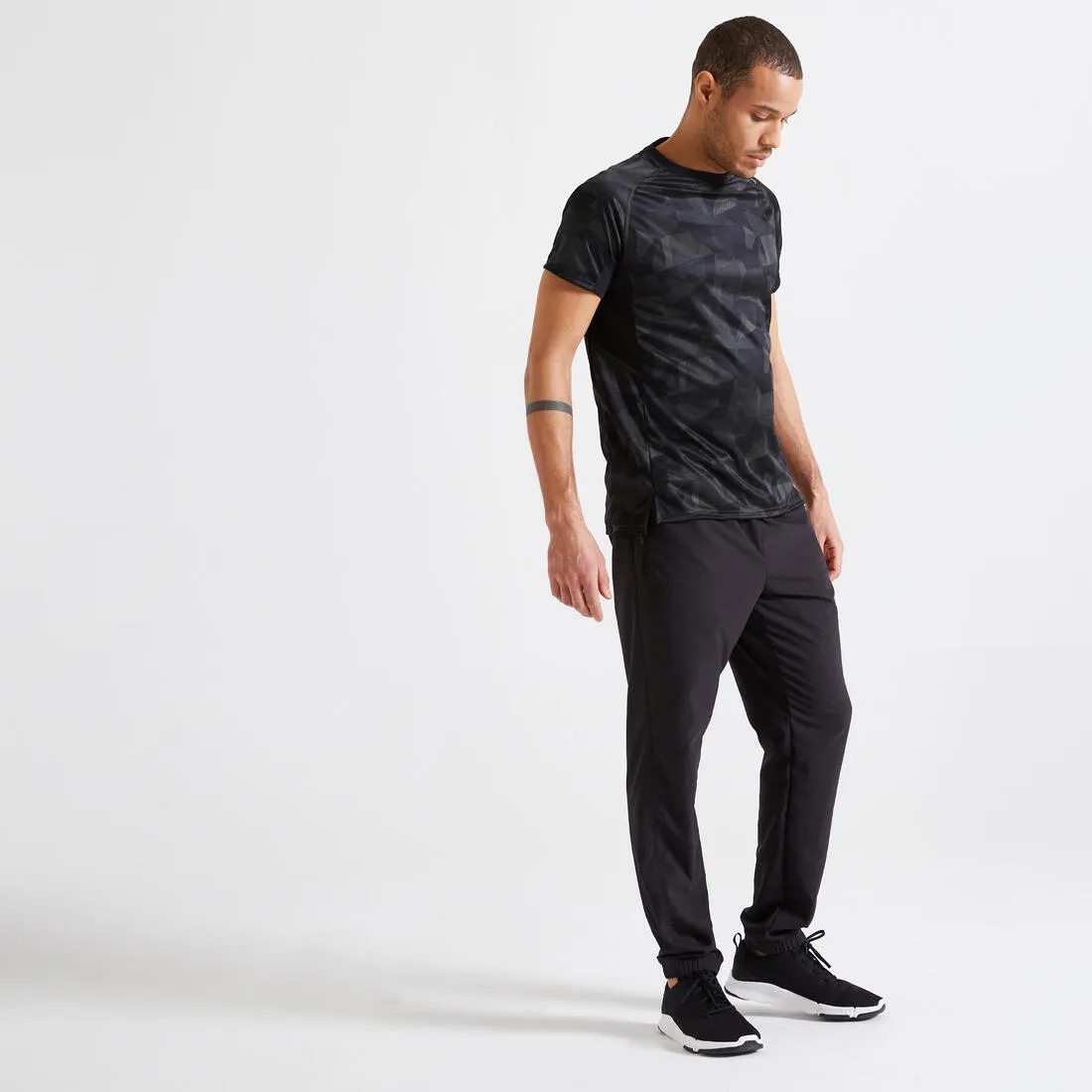 Men's Regular-Fit Breathable Fitness Bottoms Essential