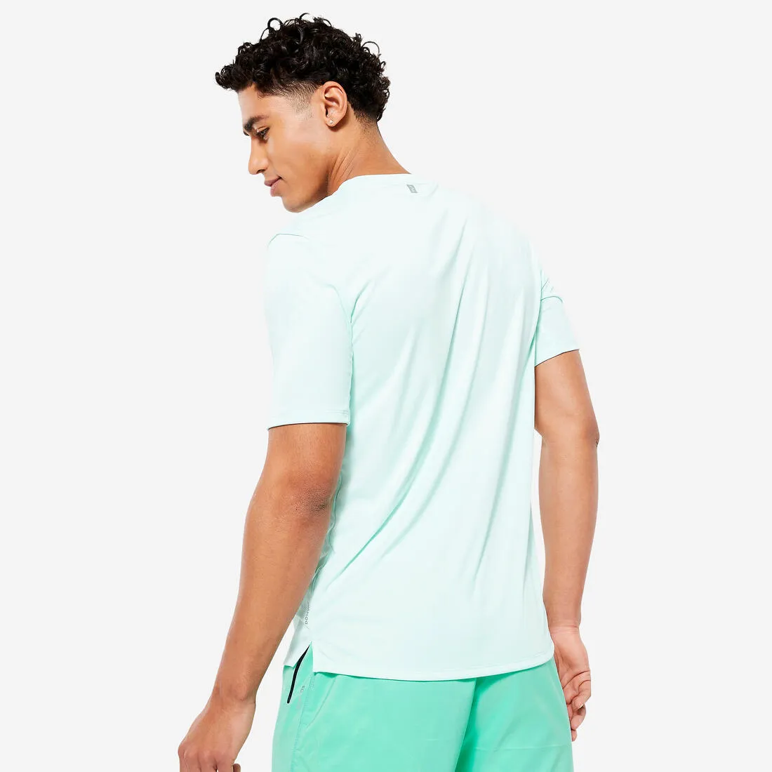 Men's Short-Sleeved Crew Neck Breathable Fitness T-Shirt