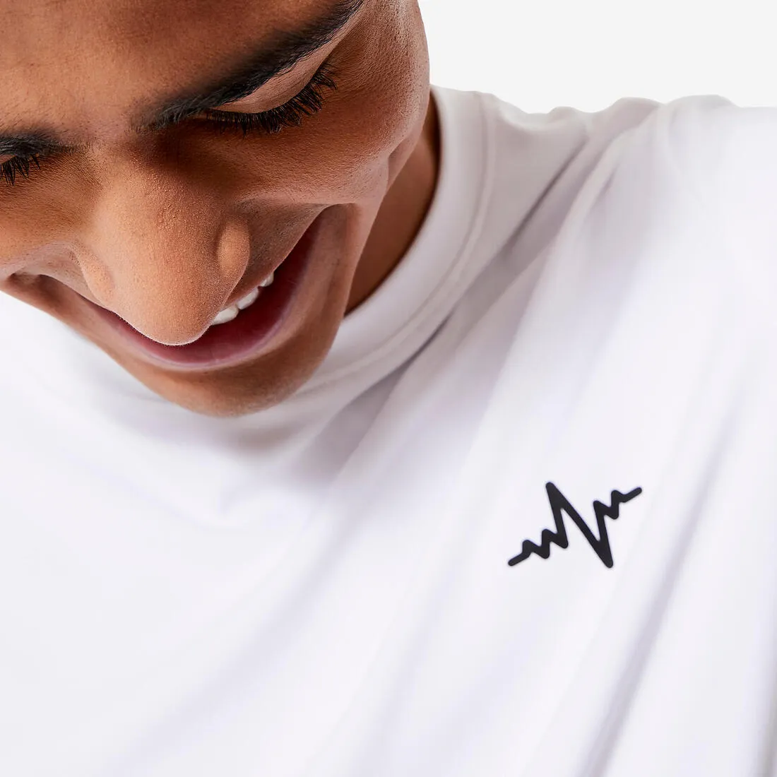 Men's Short-Sleeved Crew Neck Breathable Fitness T-Shirt