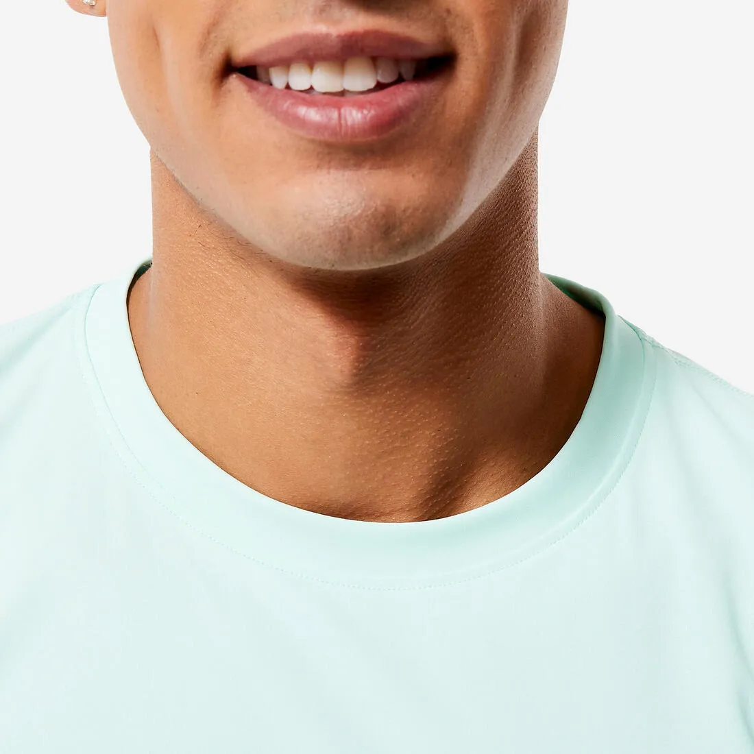 Men's Short-Sleeved Crew Neck Breathable Fitness T-Shirt