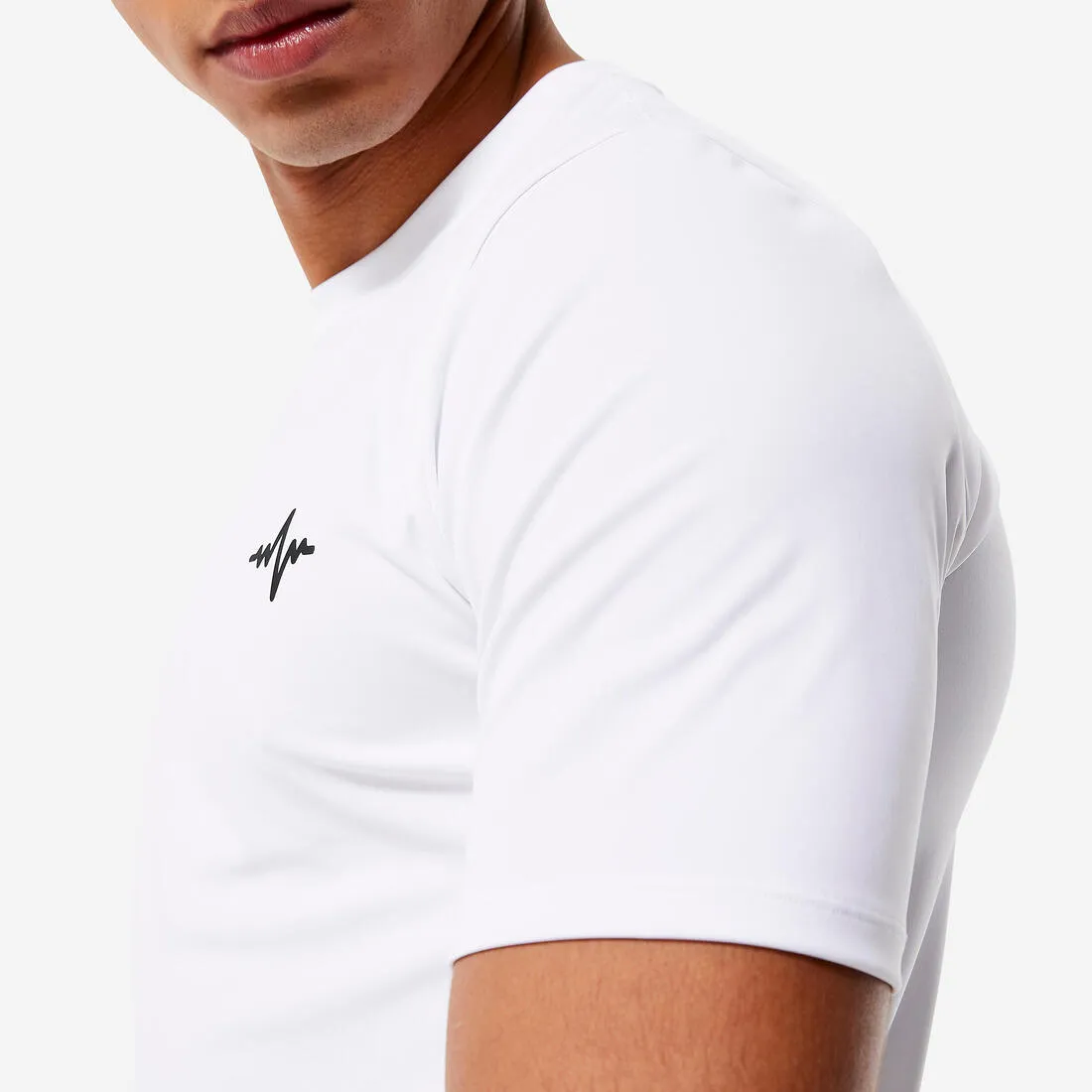 Men's Short-Sleeved Crew Neck Breathable Fitness T-Shirt