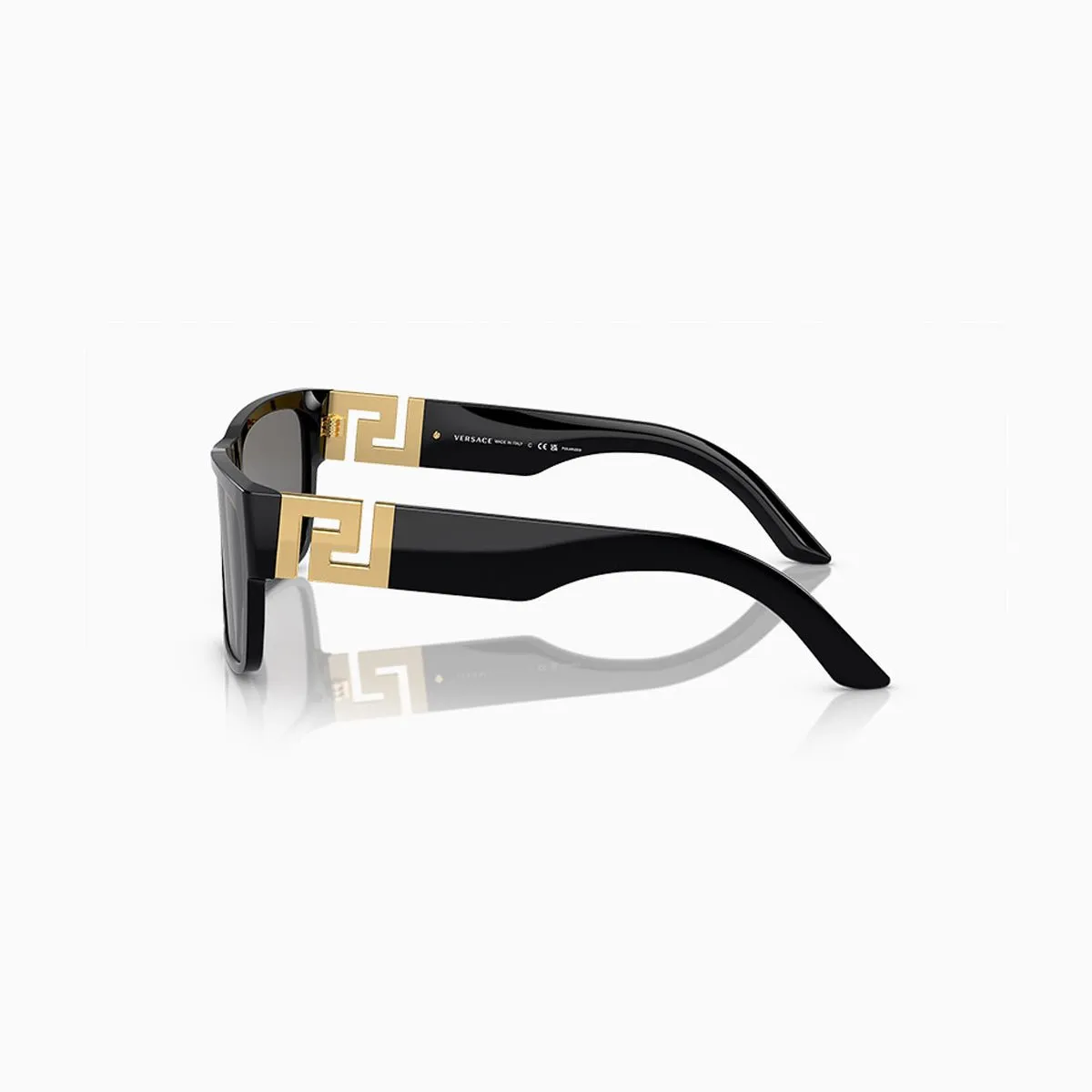 Men's Versace  Black Dark Grey - Polar Sunglasses