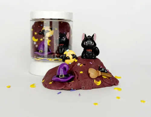 Meow-gical Halloween (Sour Grape) Mini Dough To Go