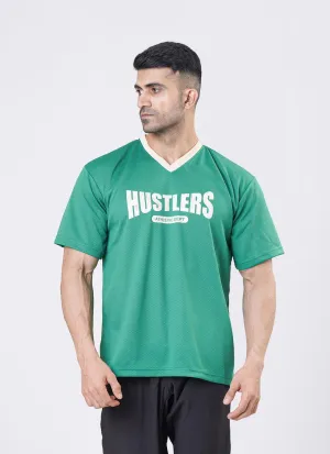Mesh Basketball Tshirt Green