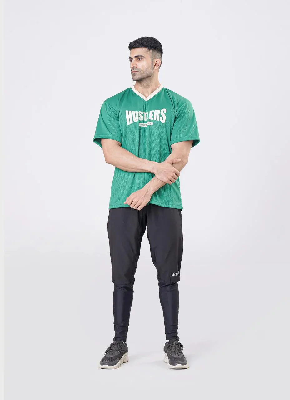 Mesh Basketball Tshirt Green