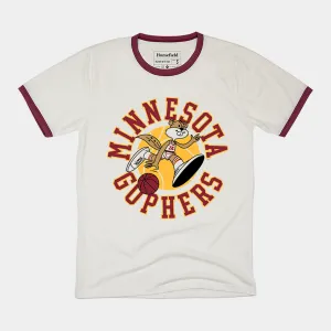 Minnesota Basketball Retro Ringer Tee
