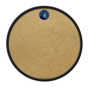 Minnesota Timberwolves: Modern Disc Cork Board
