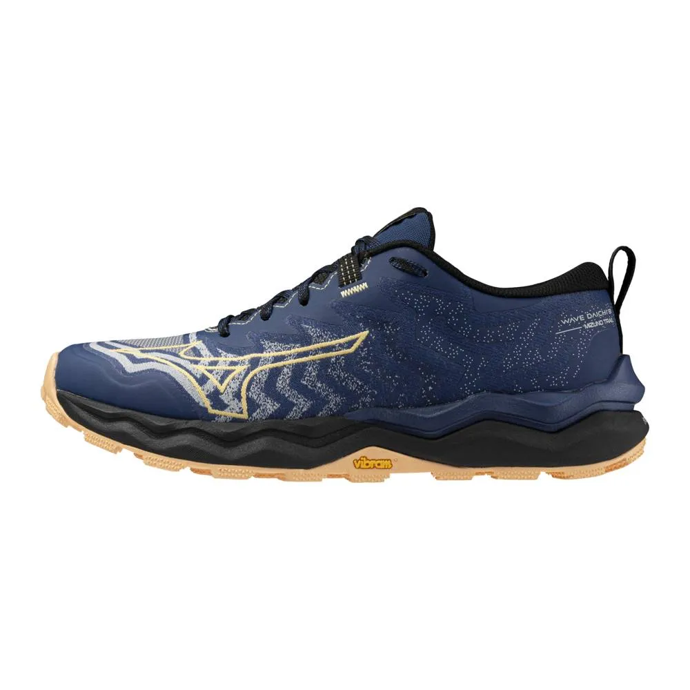 Mizuno Wave Daichi 8 (Womens) - Estate Blue/Apricot Ice/Black