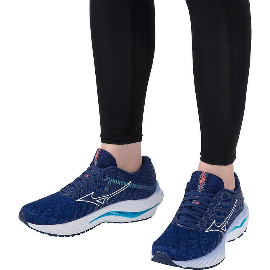 Mizuno Wave Inspire 19 Womens Running Shoes - Blue