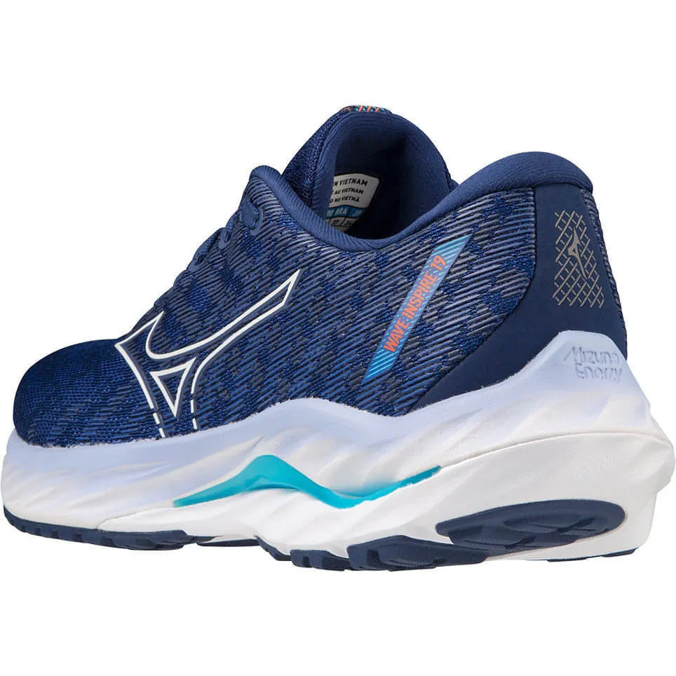 Mizuno Wave Inspire 19 Womens Running Shoes - Blue
