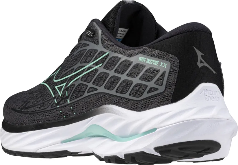 Mizuno Wave Inspire 20 Womens Running Shoes - Grey