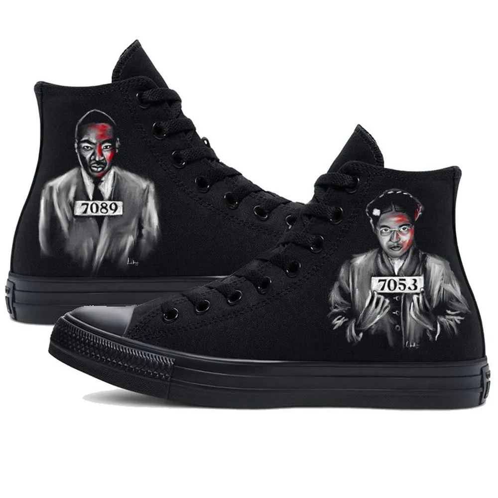 MLK & Rosa Parks | Mugshot | Blackout Converse
