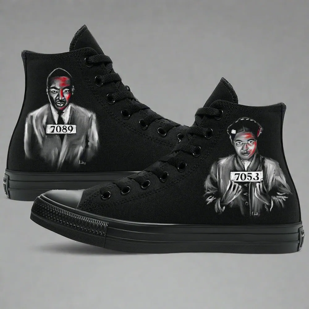 MLK & Rosa Parks | Mugshot | Blackout Converse