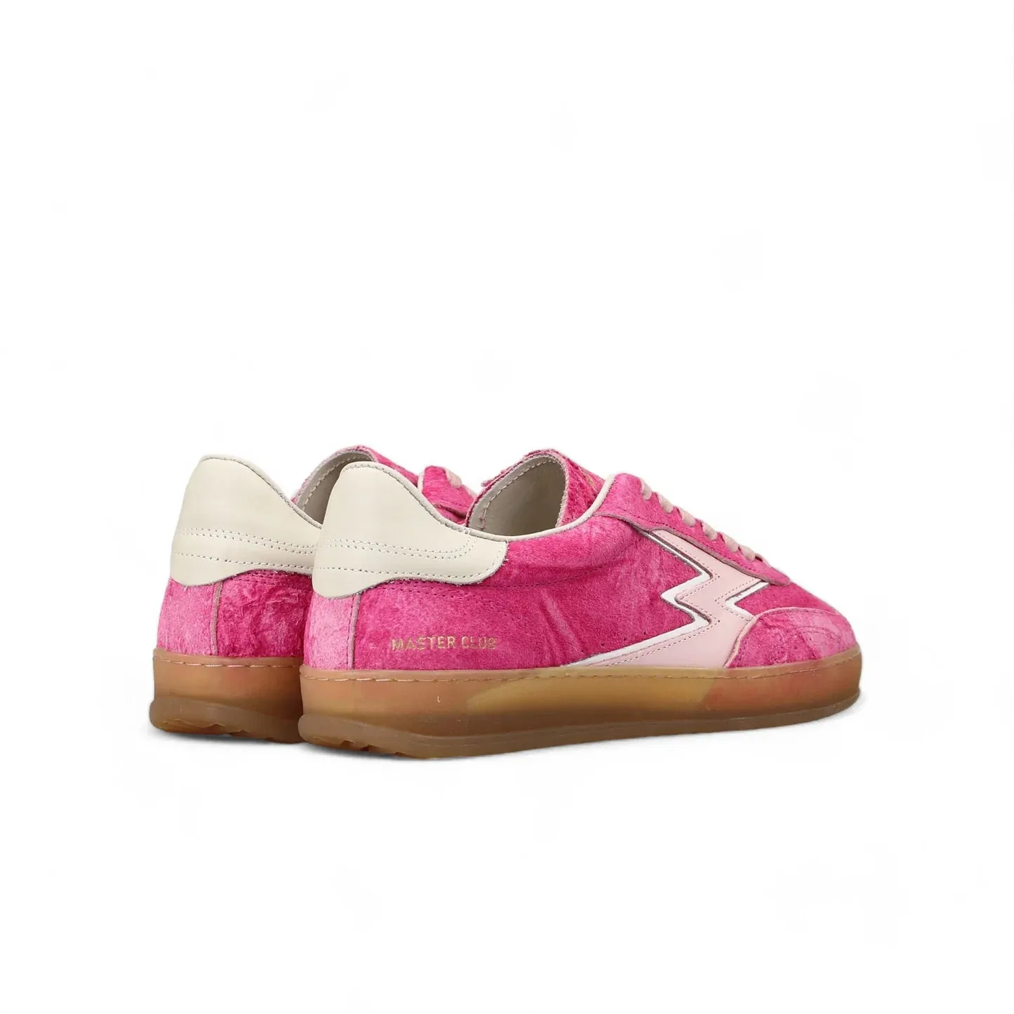 Moa Concept Master Club Rosa sneaker med lys rosa og hvite detaljer