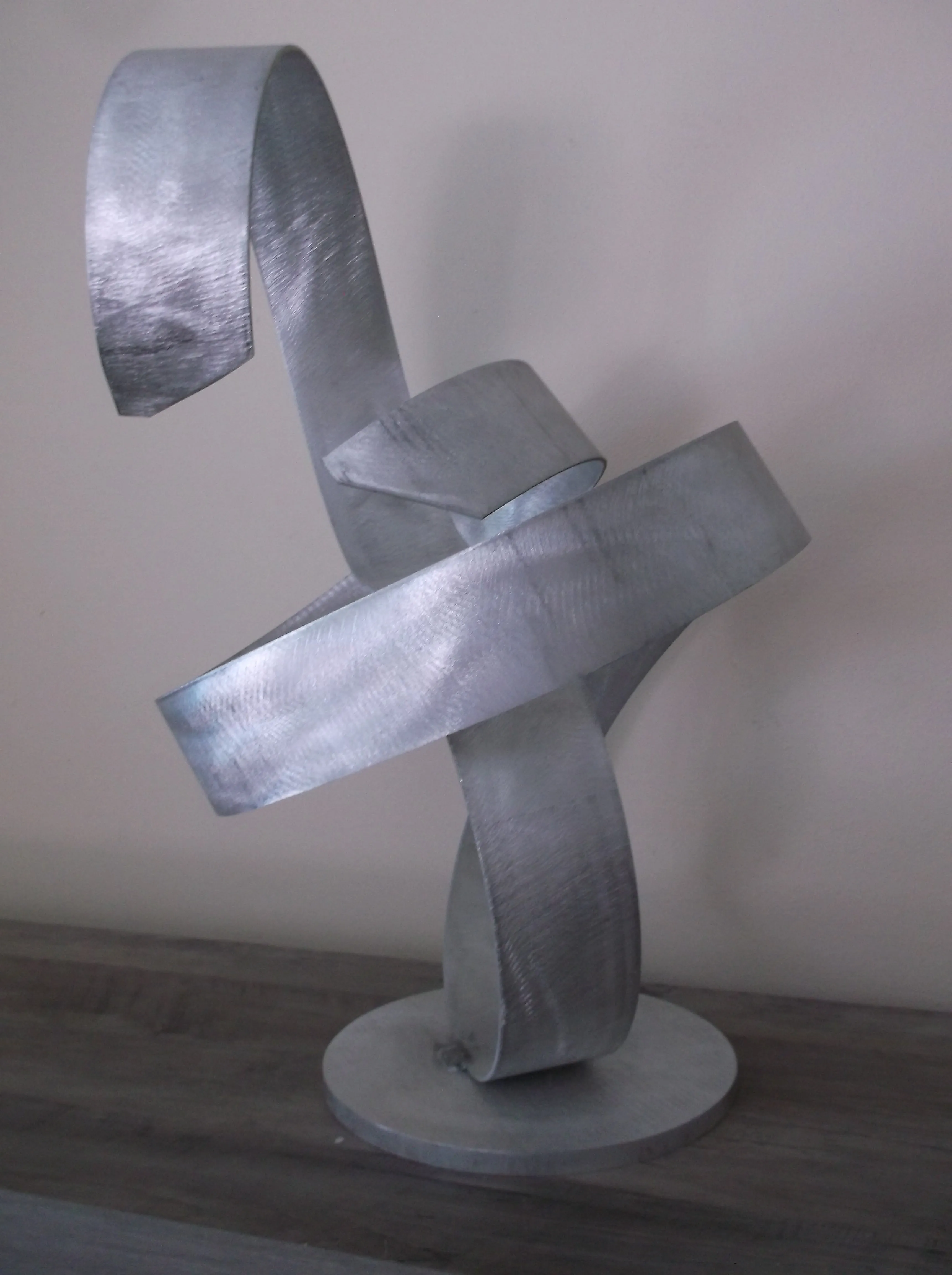 Modern Aluminum Sculpture Modern Luxury Indoor Outdoor Landscape Fountain Art