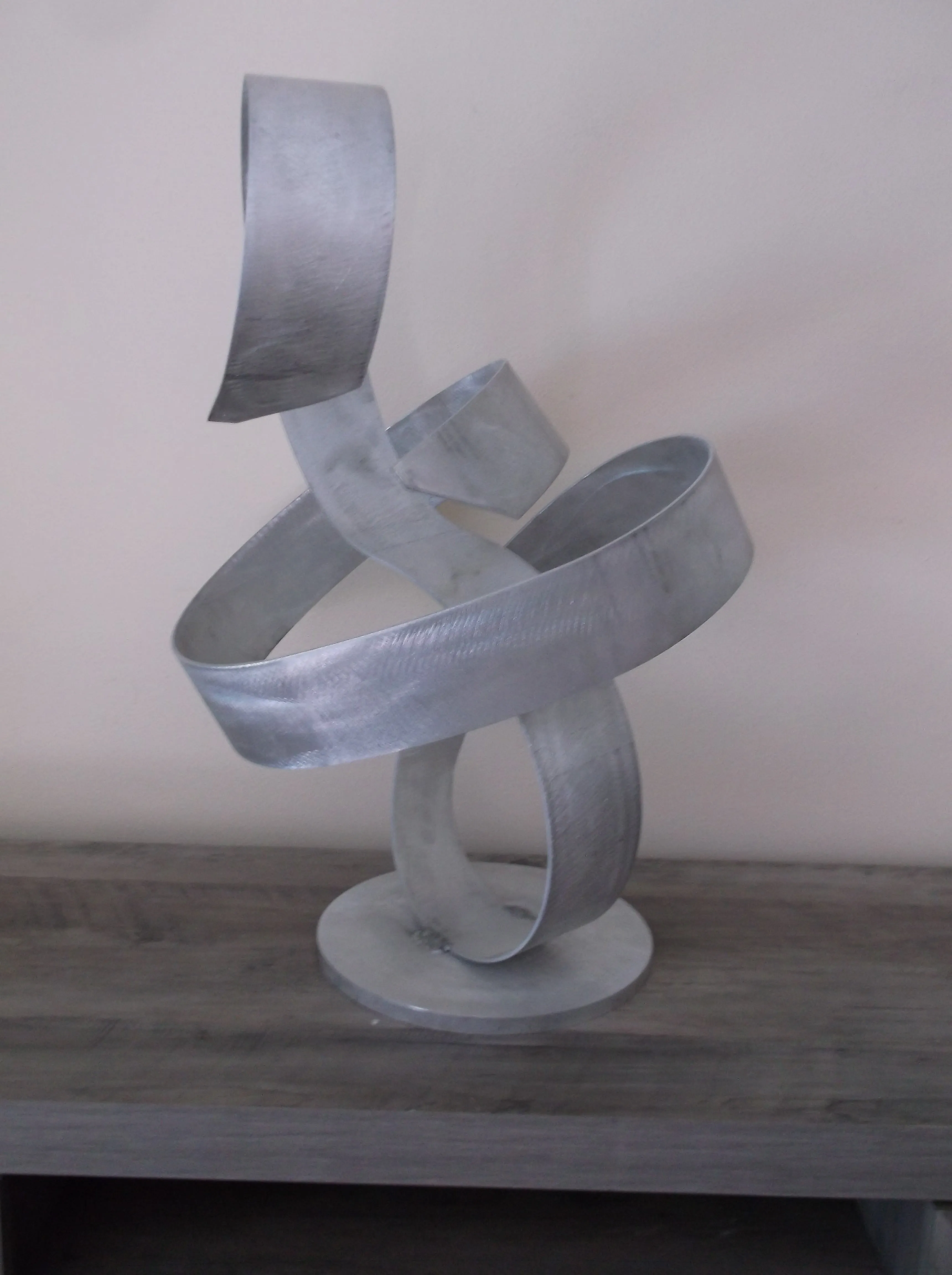 Modern Aluminum Sculpture Modern Luxury Indoor Outdoor Landscape Fountain Art