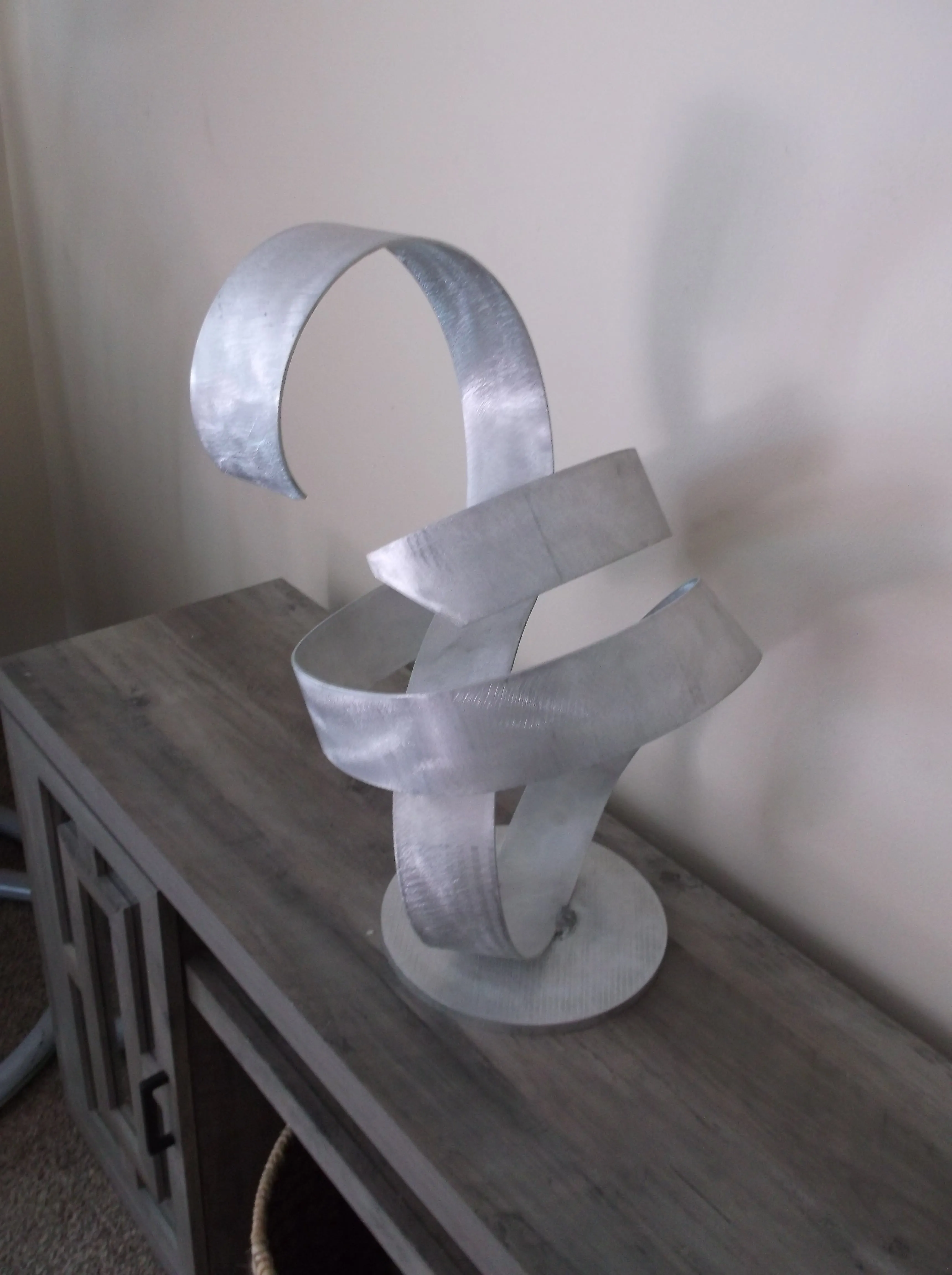 Modern Aluminum Sculpture Modern Luxury Indoor Outdoor Landscape Fountain Art
