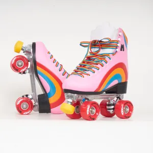 Moxi Rainbow Rider Rollerskates - Bubblegum pink