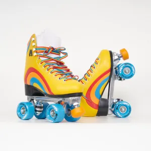 Moxi Rainbow rider Rollerskates - Yellow