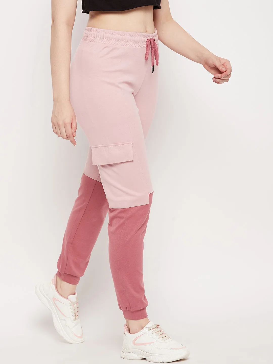 mSECRET Colourblock  Elasticated Ankles Trackpants