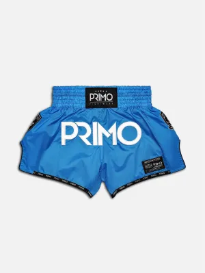 Muay Thai Shorts - Super Nylon -  Blue Jay