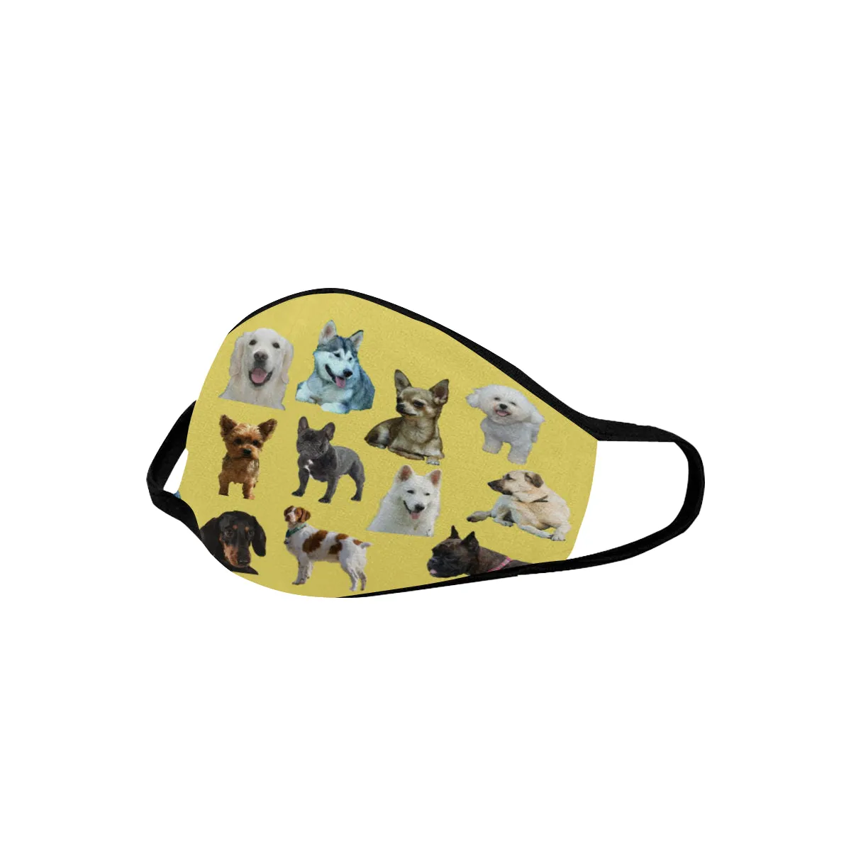 Multiple Dogs Face Cover