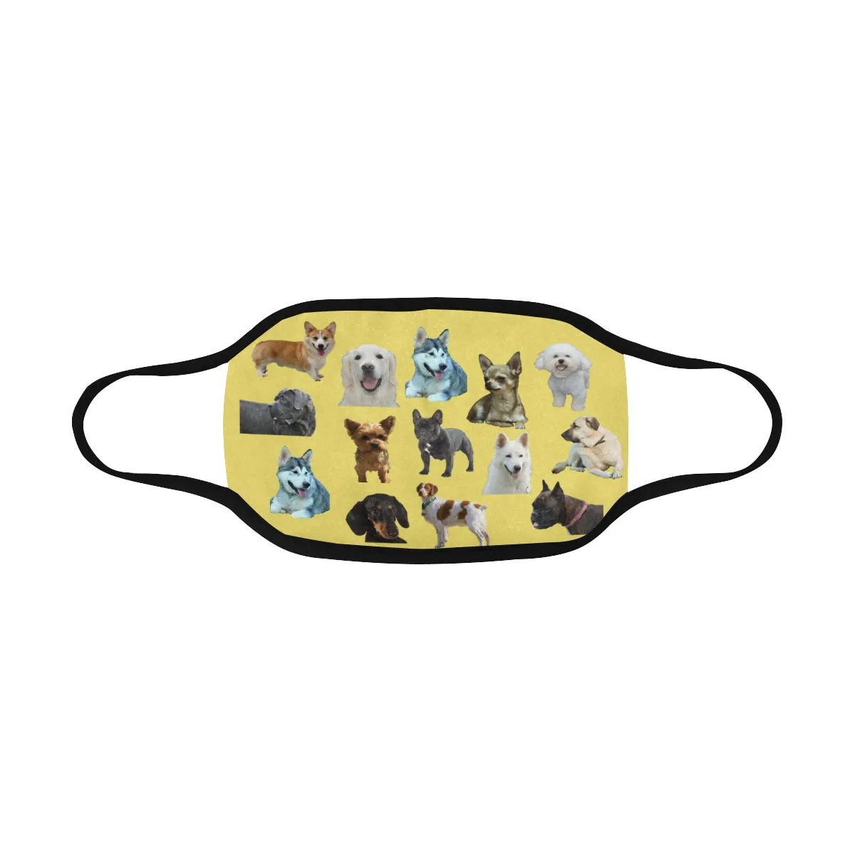 Multiple Dogs Face Cover