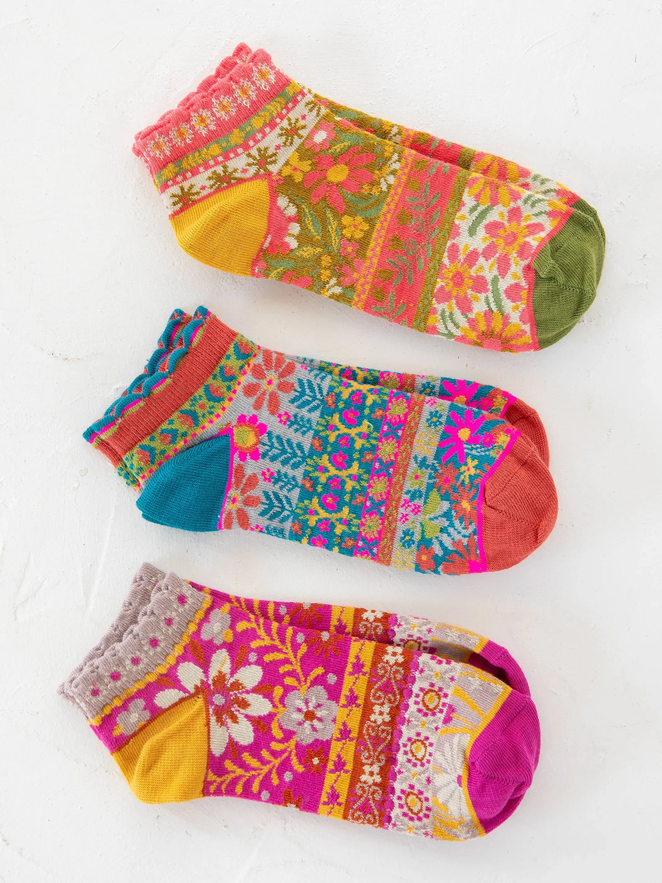 NATURAL LIFE ANKLE SOCK SET
