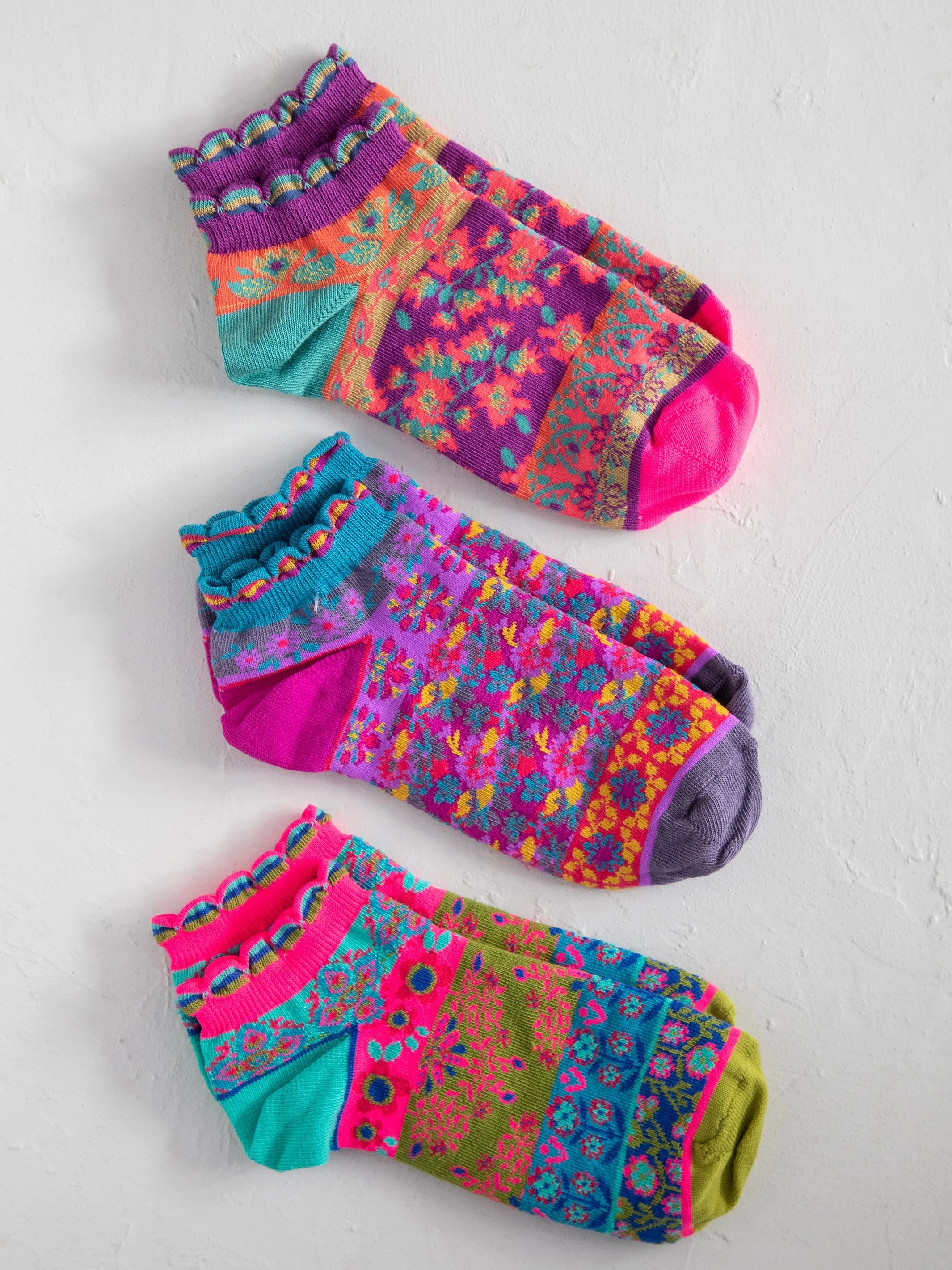 NATURAL LIFE ANKLE SOCK SET