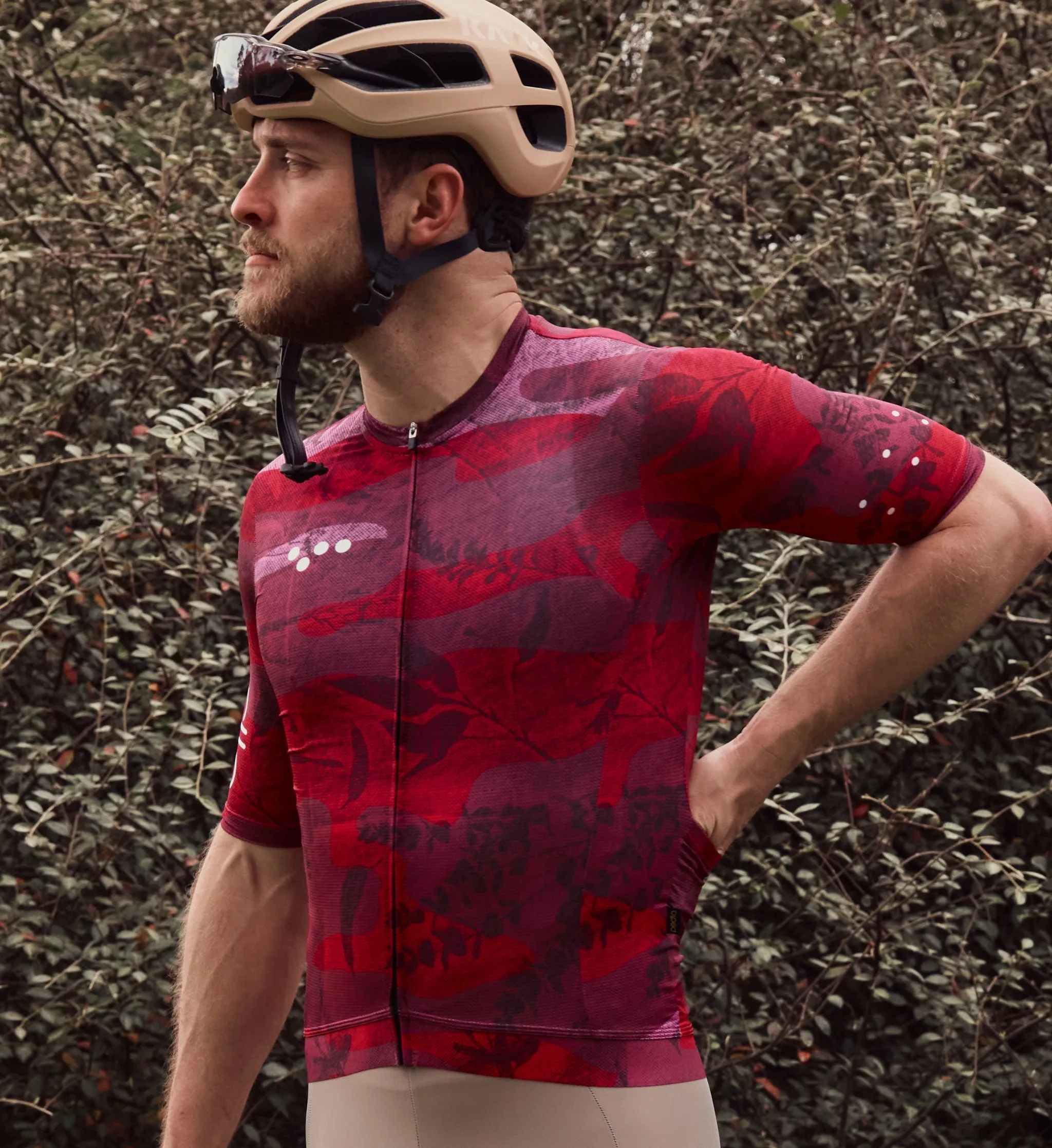 NatureCAMO / Men's Training Jersey - Deep Pink
