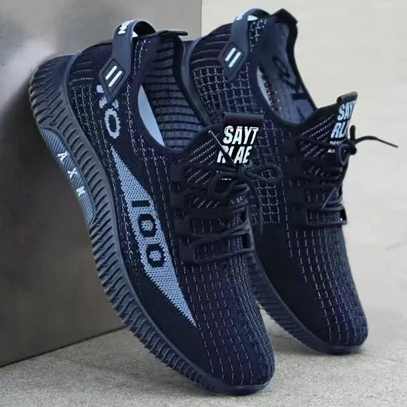 Net shoes a slip-on men's sports shoes