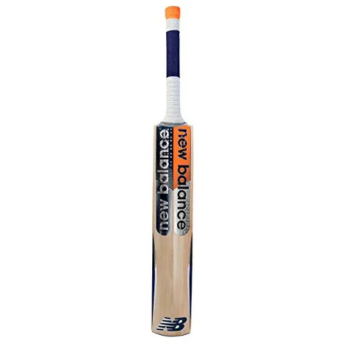 New Balance DC 480 Kashmir-Willow Cricket Bat with Bat Cover (2019-20 Edition) - Short Handle (Full Size)