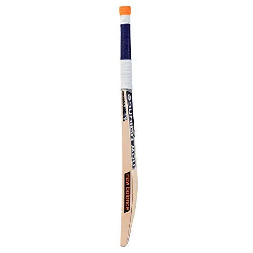 New Balance DC 480 Kashmir-Willow Cricket Bat with Bat Cover (2019-20 Edition) - Short Handle (Full Size)
