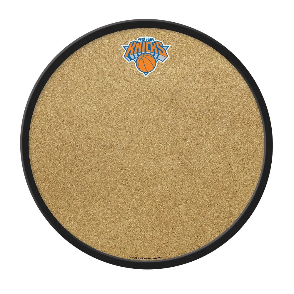 New York Knicks: Modern Disc Cork Board