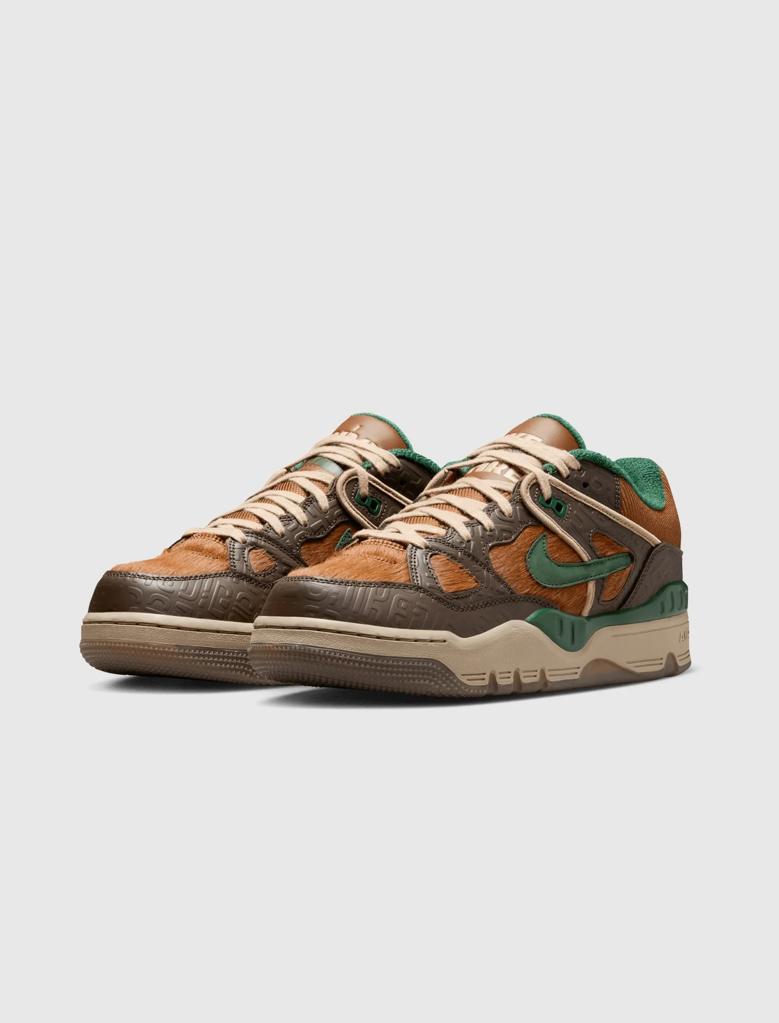 NIGO X AIR FORCE 3 LOW "BAROQUE BROWN"