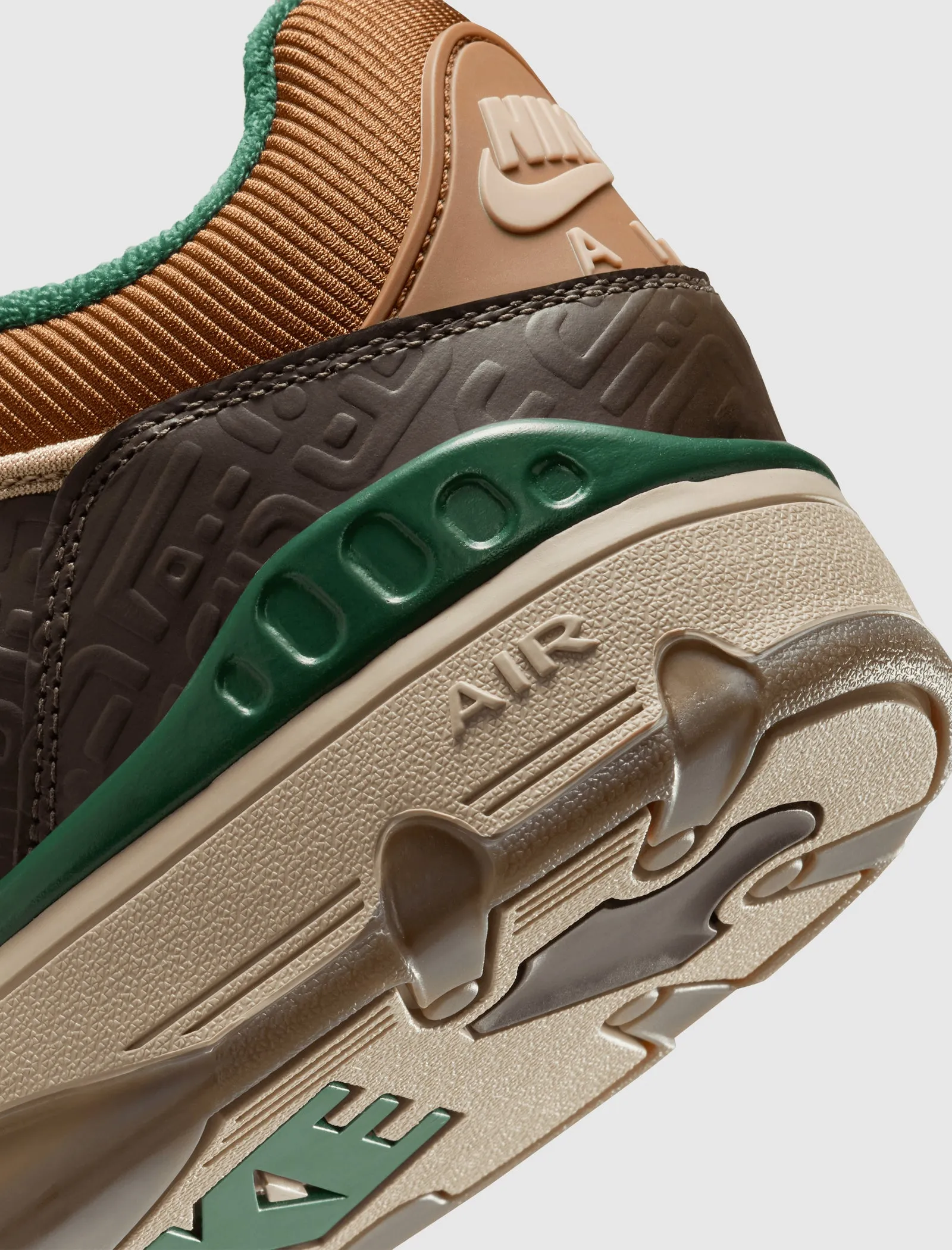 NIGO X AIR FORCE 3 LOW "BAROQUE BROWN"