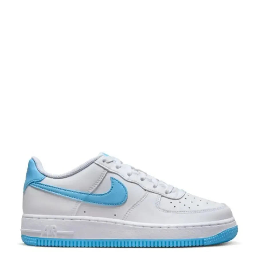 Nike Air Force 1 White and Green Sneaker