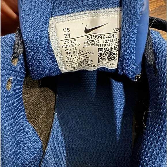 Nike Air Max IVO PS ‘Dark Obsidian’ Kids Sneakers - Size 2Y black and blue