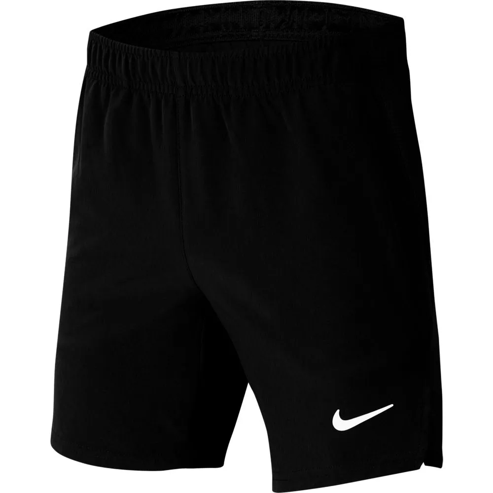 Nike Boys' Court Flex Ace Shorts (Black/White)