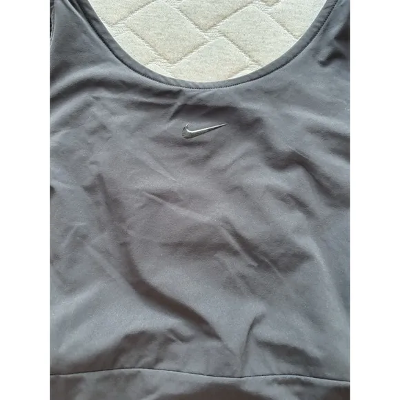 Nike Dress Womens XL Black Dri Fit Tennis Pickleball Training Workout Gym Tank
