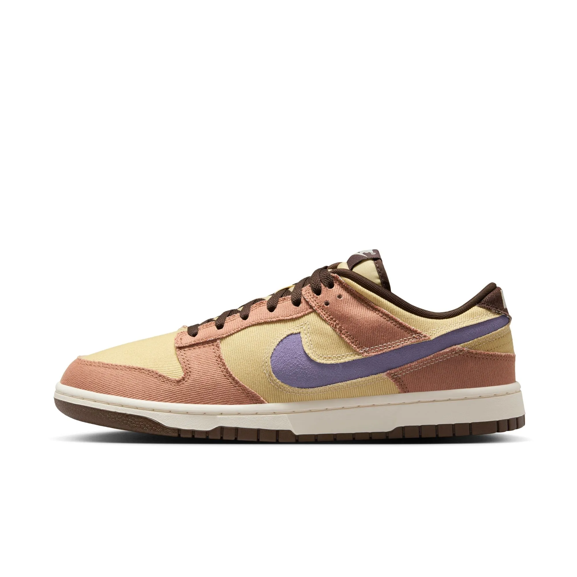 NIKE DUNK LOW RETRO SE HF3141-200 "DUSTY CLAY' - DUSTED CLAY/DUSTY AMETHYST-TEAM GOLD