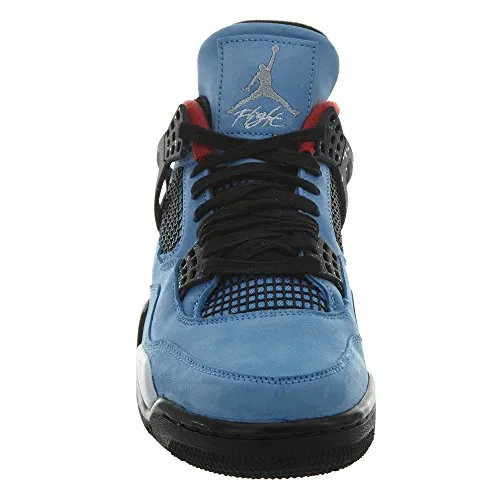 Nike Mens Air Jordan 4 Retro Cactus Jack University Blue/Black Suede Size 9