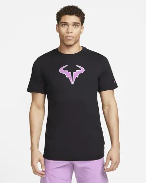Nike Mens Dri-FIT Rafa Tennis T-Shirt 2023 Black