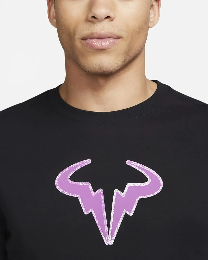 Nike Mens Dri-FIT Rafa Tennis T-Shirt 2023 Black
